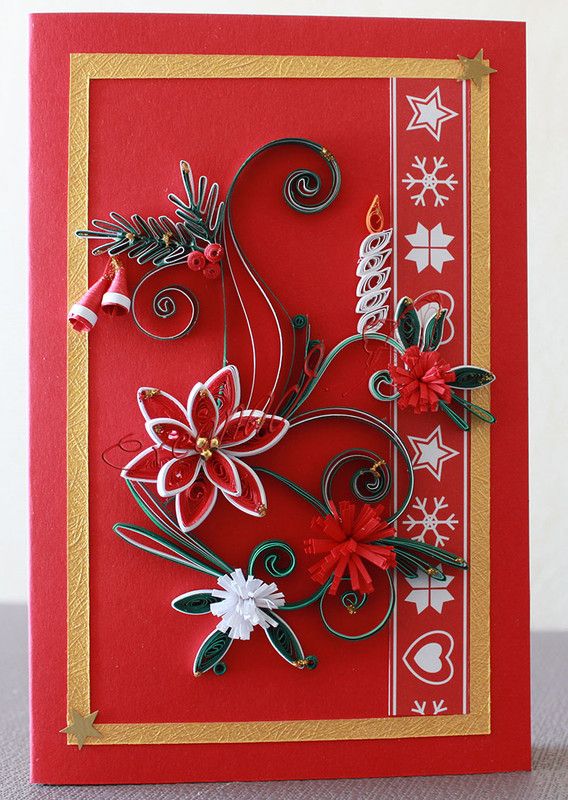 La Carte de Noël en Quilling : Un Art Délicat pour des Fêtes Magiques